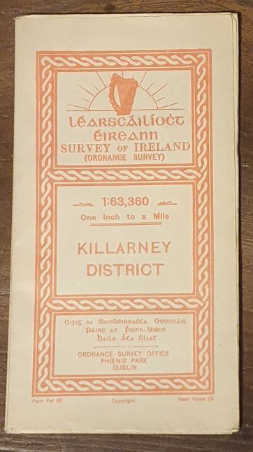 Killarney District (One Inch to a Mile Map, 1:63360)