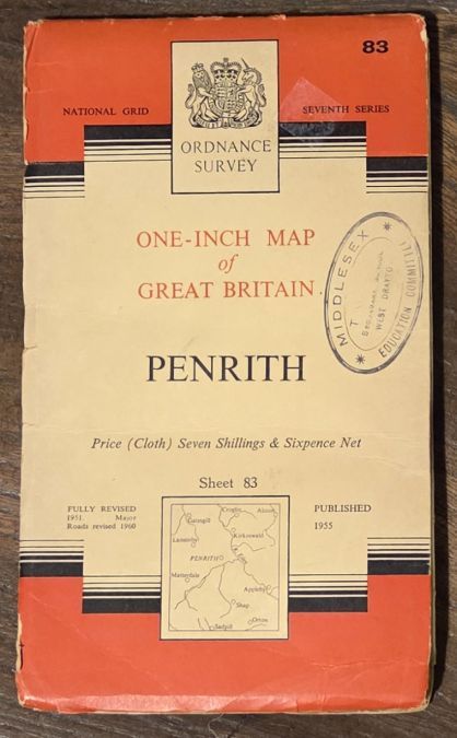 Penrith. Sheet 83 One-inch Map of Great Britain. 1:63360 Seventh Series