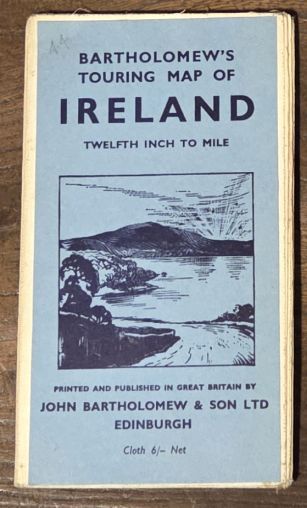 Bartholomew's Twelfth-inch to Mile Touring Map of Ireland