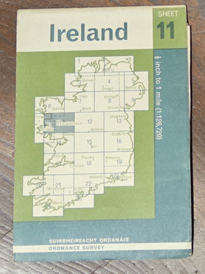 Image for South Mayo. Half-inch to 1 mile Map sheet 11 South Mayo. Half-inch to 1 mile Map sheet 11