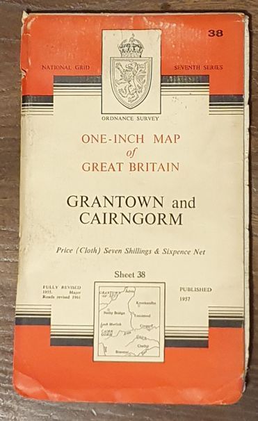 Grantown and Cairngorm. Sheet 38 One-inch Map of Great Britain. 1:63360 Seventh Series