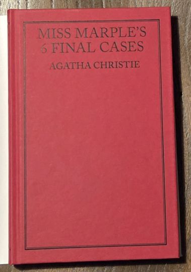 Miss Marple's 6 Final Cases and two other stories