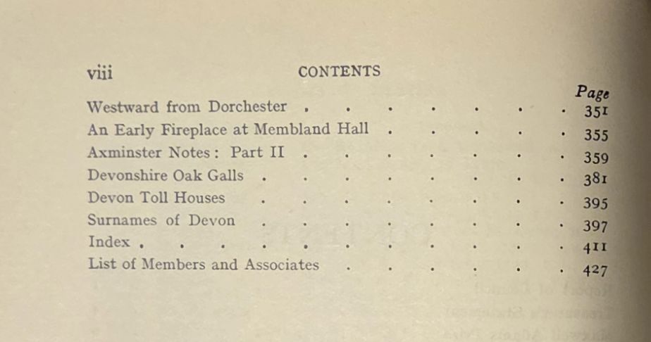 Report and Transactions of the Devonshire Association for the Advancement of Science, Literature and Art Volume LXVIII [68], Torquay, June, 1936