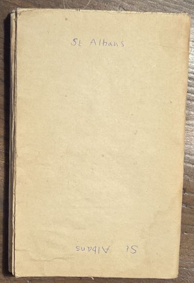 St Albans. Ordnance Survey of Great Britain (Black) Fifth Edition Special DIstrict Map