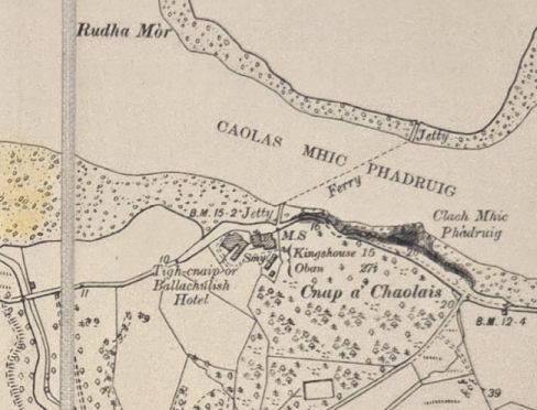 Argyll and Bute Six-inch to the mile map Sheet XXX SW & SE Ballachulish