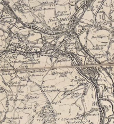 Chapel en le Frith, Sheet 99, One-inch to the mile Revised New Series