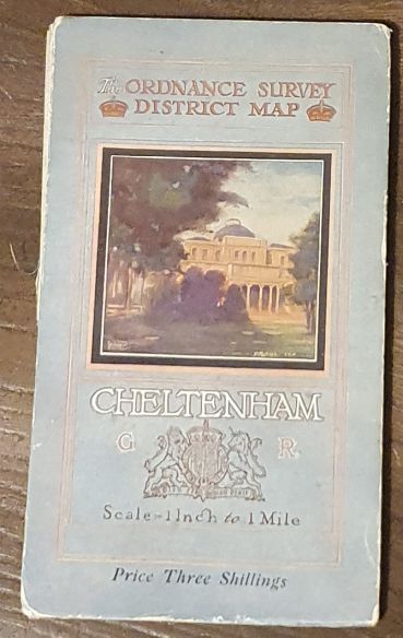 Cheltenham and District Tourist Map, One inch to one mile (1:63360)