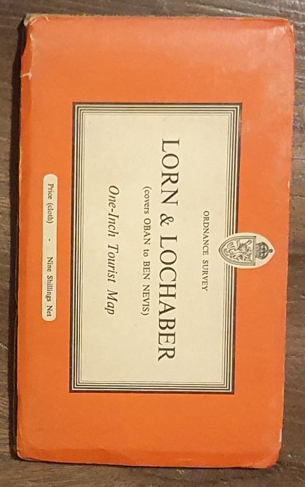 Lorn & Lochaber (covers Oban to Ben Nevis) One-Inch Tourist Map (1:16630)