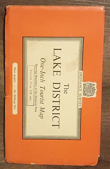 The Lake District One-Inch Tourist Map (1:16630)