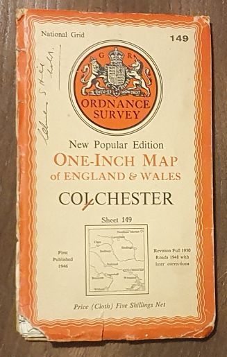 Colchester. Sheet 149 One-Inch Map of England & Wales, New Popular Edition [l:63360]