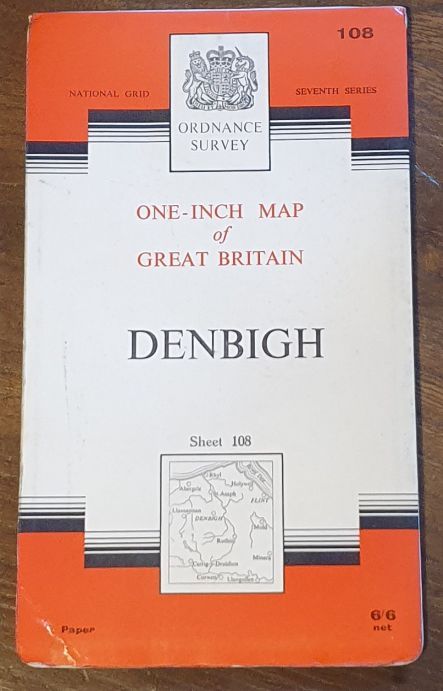 Denbigh. One-inch Map Sheet 108 Seventh Series