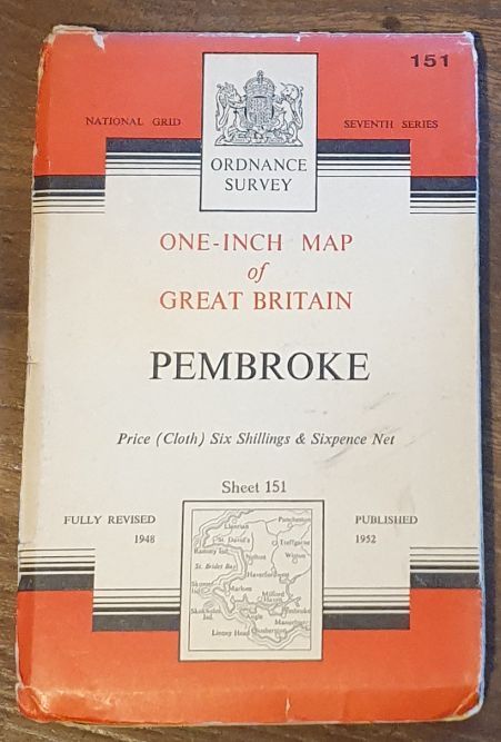 Pembroke. One-inch Map Sheet 151 Seventh Series