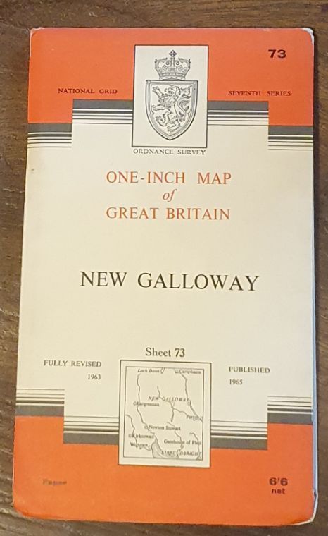 New Galloway. One-inch Map Sheet 73 Seventh Series