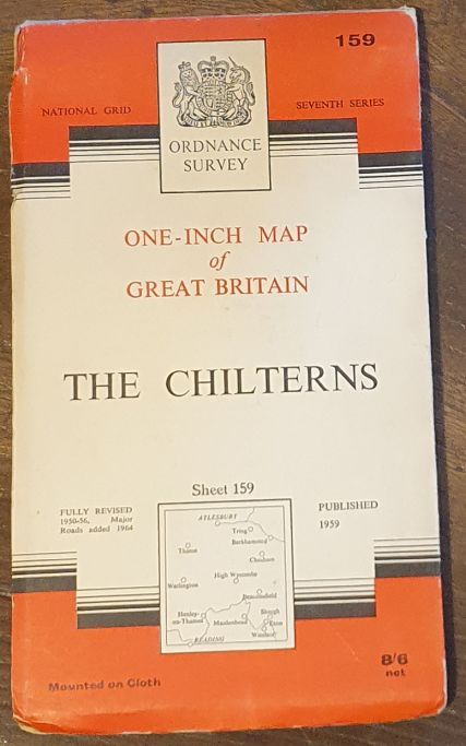 The Chiltrerns. One-inch Map Sheet 159 Seventh Series