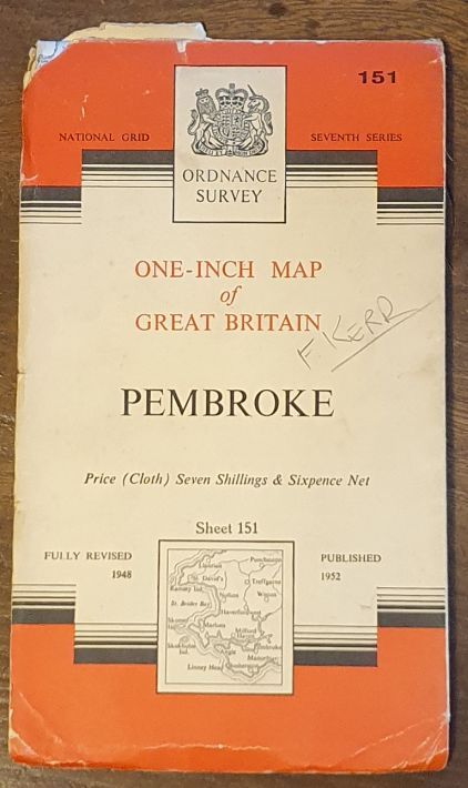 Pembroke. One-inch Map Sheet 151 Seventh Series