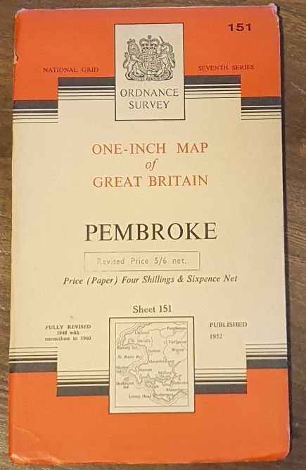 Pembroke. One-inch Map Sheet 151 Seventh Series