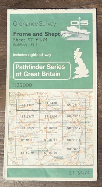 Frome and Shepton Mallet. 1:25000 Map Sheet ST 45/55 (Pathfinder 1219)