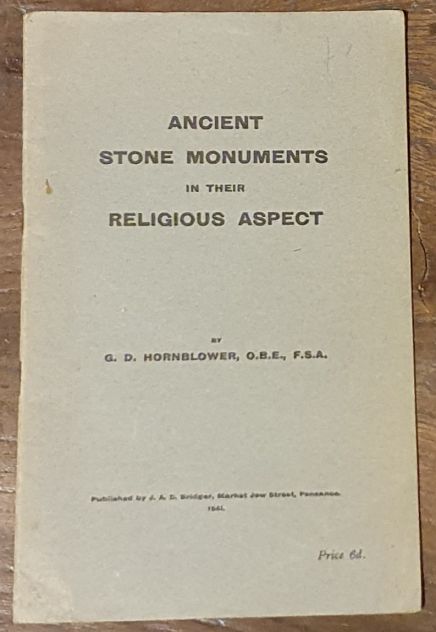 Ancient Stone Monuments in their religious aspect