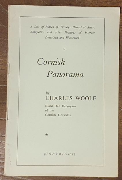 A List of Places of Beauty, Historical Sites, Antiquities and Other Features of Interest Described and Illustrated In Cornish Panorama
