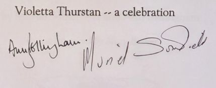 Violetta Thurstan : A Celebration