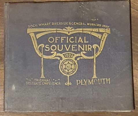 Triennial Delegate Meeting Official Souvenir, Co-operative Hall, Courtenay Street, Plymouth, May 17th to 21st, 1920 [Bound in with] Plymouth, edited by R A J Walling