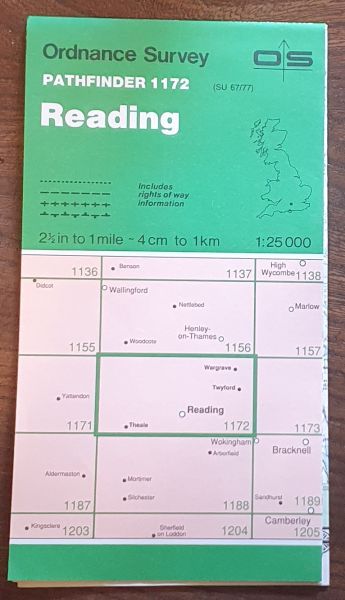 Reading. 1:25000 Pathfinder Map 1172 (SU 67/77)