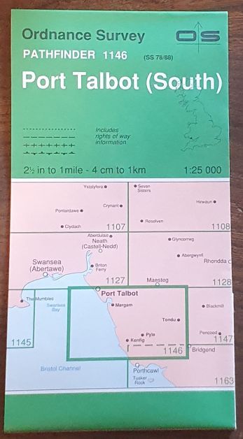 Port Talbot (South). 1:25000 Pathfinder Map 1146 (SS 78/88)