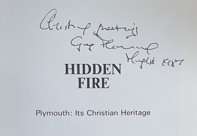Image for Hidden fire : Plymouth : its Christian heritage Hidden fire : Plymouth : its Christian heritage