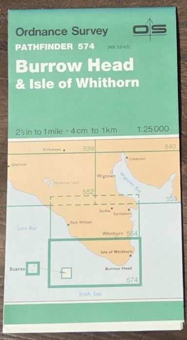 Burrow Head & Isle of Whithorn. 1:25000 Pathfinder Map 574 (NX 33/43)