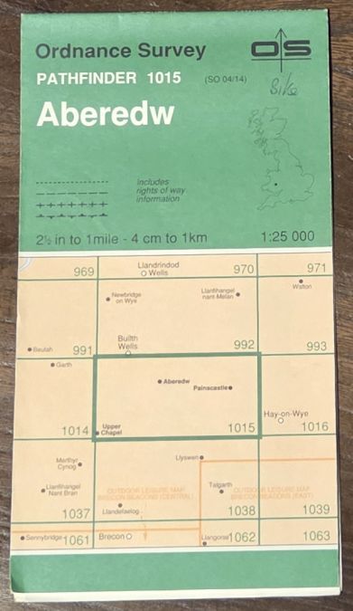 Aberedw. 1:25000 Pathfinder Map 1015 (SO 04/14)