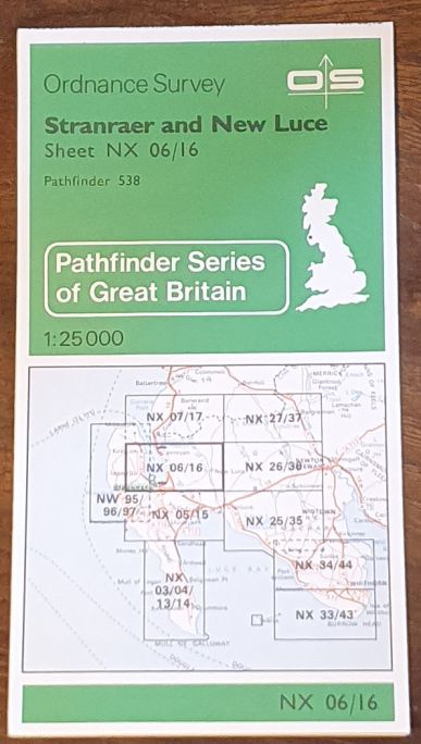 Stranraer and New Luce. 1:25000 Map, NX 06/16 (Pathfinder 538)