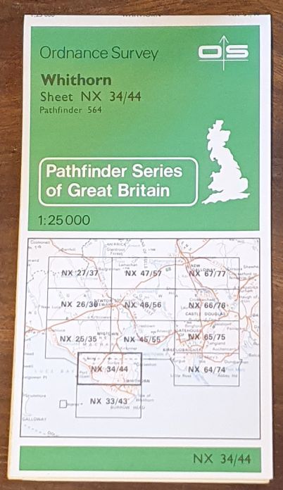 Whithorn. 1:25000 Map, NX 34/44 (Pathfinder 564)