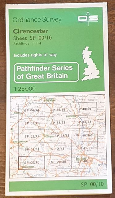 Nailsworth and Tetbury. 1:25000 Map, ST 89/99 (Pathfinder 1133)