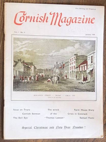 Cornish Magazine Vol.1 No.9, January 1959