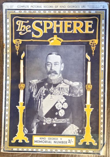 Image for The Sphere vol.CXLIV no.1879, January 25, 1936 (King George V Memorial Number) The Sphere vol.CXLIV no.1879, January 25, 1936 (King George V Memorial Number)