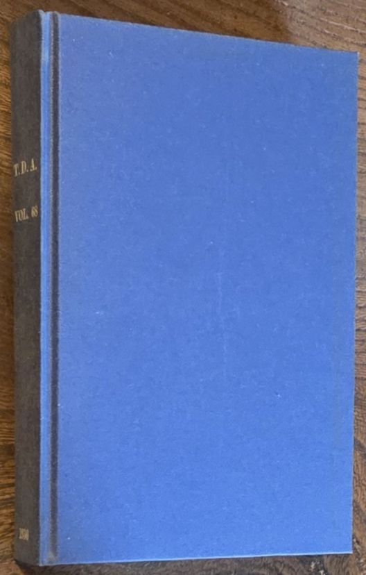 Report and Transactions of the Devonshire Association for the Advancement of Science, Literature and Art Volume LXVIII [68], Torquay, July, 1936