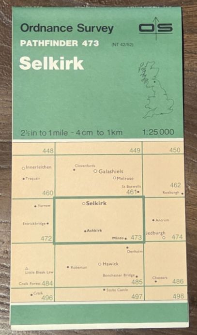 Selkirk. 1:25000 Pathfinder Map 473 (NT 42/52)