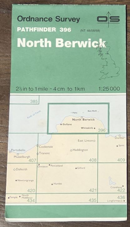 North Berwick. 1:25000 Pathfinder Map 396 (NT 48/58/68)