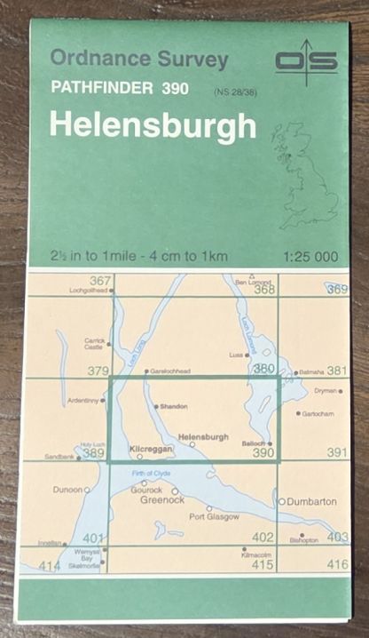 Helensburgh. 1:25000 Pathfinder Map 390 (NS 28/38)