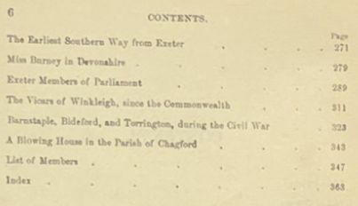 Report and Transactions of the Devonshire Association for the Advancement of Science, Literature and Art Volume LIX [59], Exmouth, July, 1927