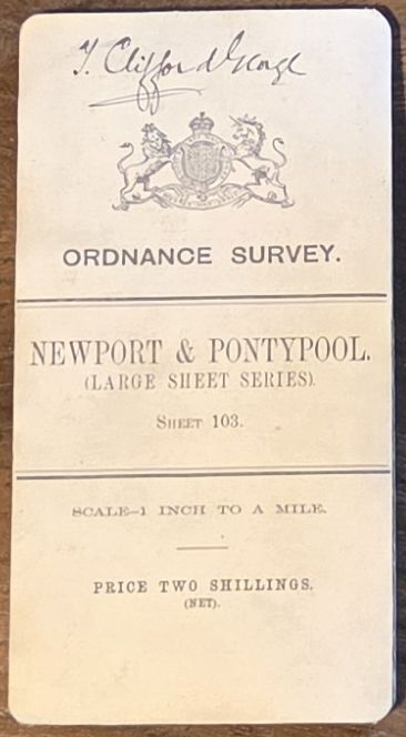Newport & Pontypool (Third Edition Large Sheet Series), Sheet 114, One-inch to the mile Map