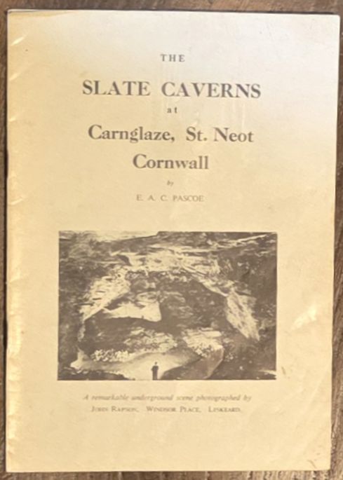 The Slate Caverns at Carnglaze, St Neot, Cornwall