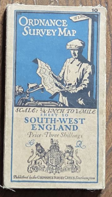England, South-West. Sheet 10, Quarter ( ) inch to 1 mile, Third Edition Map
