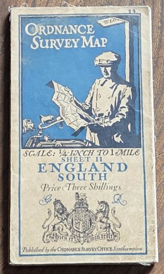 England, South. Sheet 11, Quarter ( ) inch to 1 mile, Third Edition Map