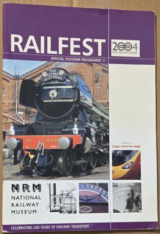 Railfest Official Souvenir Programme 2004