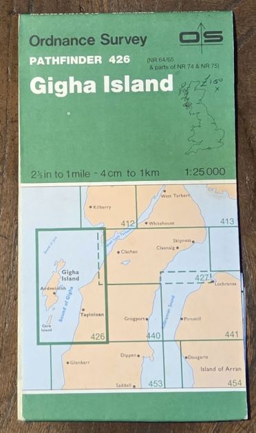Gigha Island. 1:25000 Pathfinder Map 426 (NR 64/65 & parts of NR 74 & NR 75)