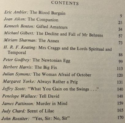 John Creasey's Crime Collection 1978 : an anthology by members of the Crime Writers' Association