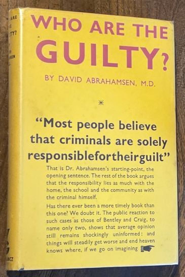 Who are the guilty : a study of education and crime