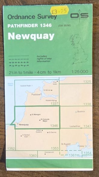 Newquay. 1:25000 Map Pathfinder 1346 (SW 86/96)