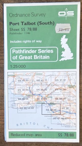 Port Talbot (South). 1:25000 Map Sheet SS 78/88 (Pathfinder 1146)